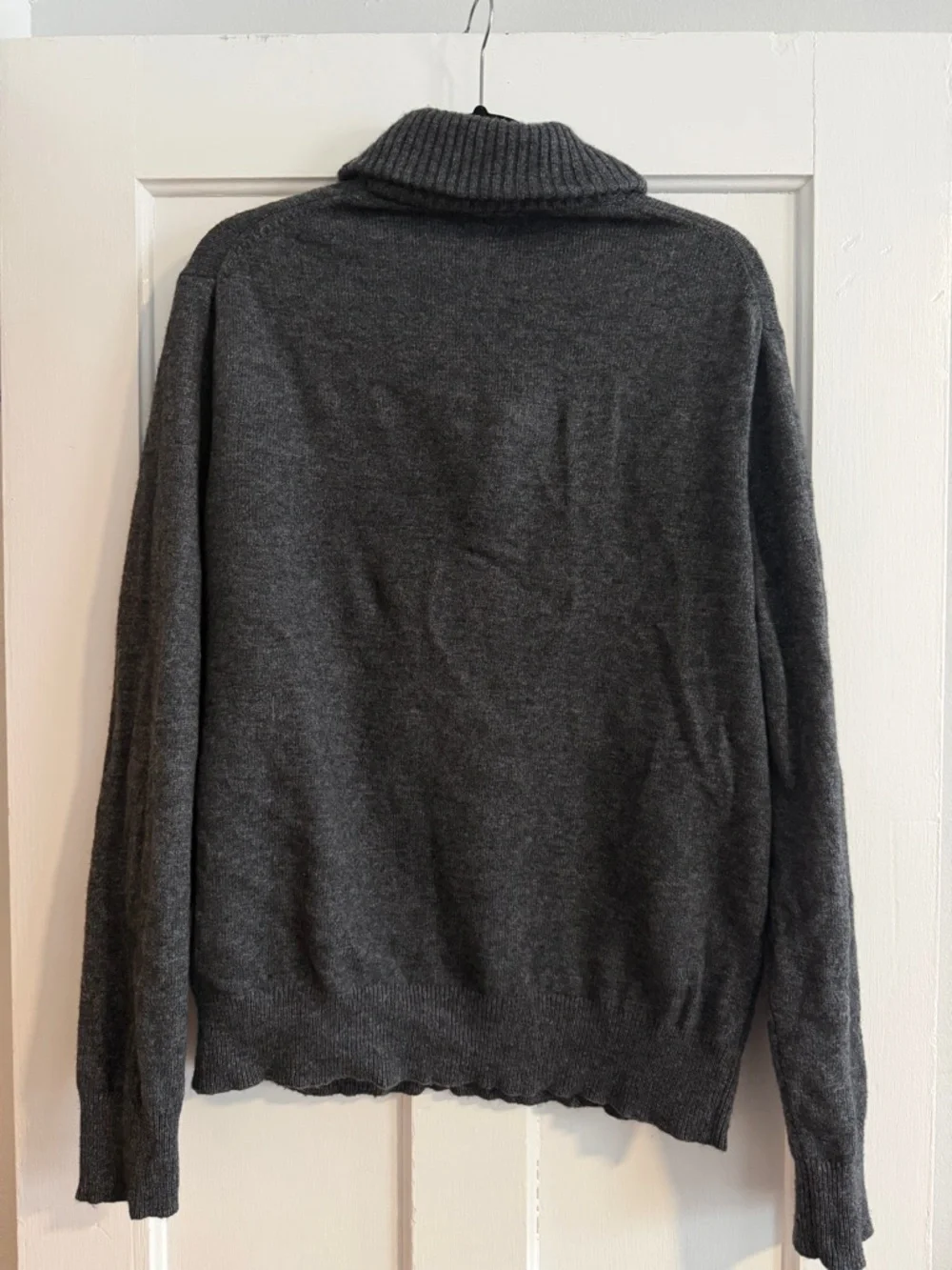 J. Crew Men’s Shawl-collar sweater in supersoft lambswool blend XL